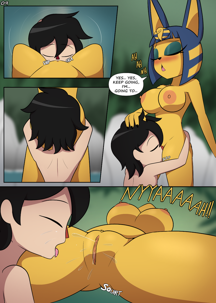 Ankha's Oasis porn comic picture 10