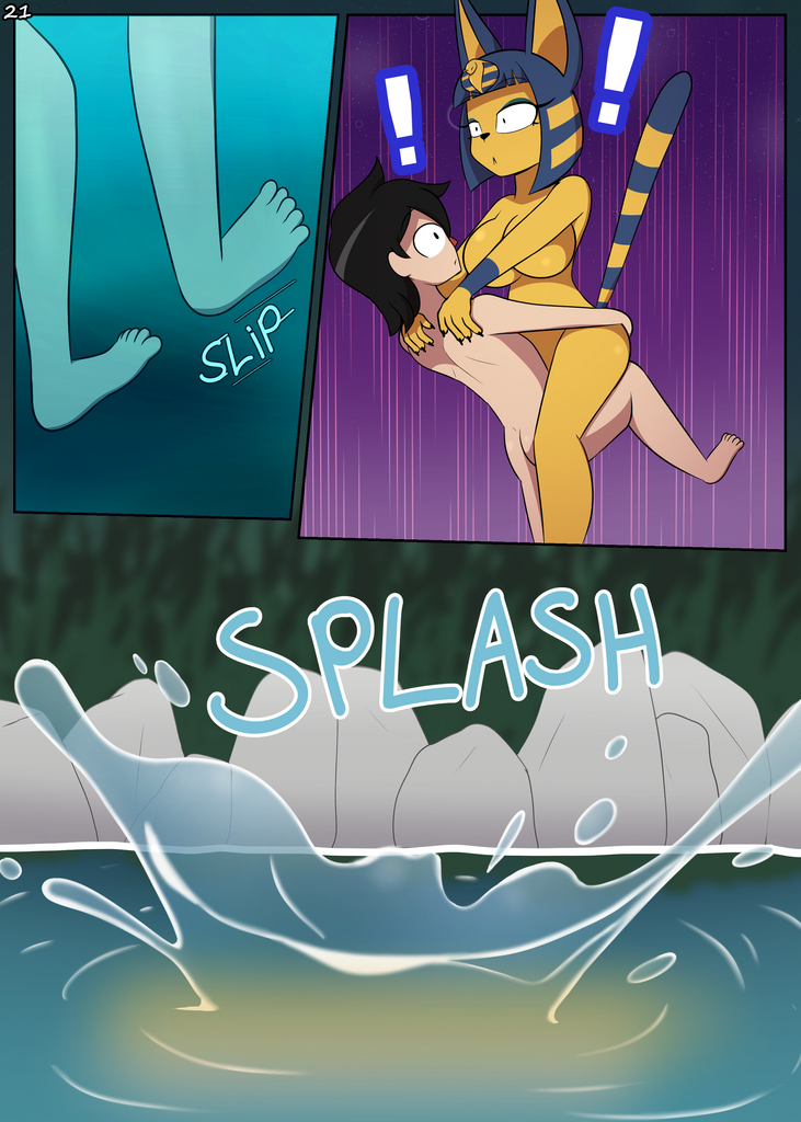 Ankha's Oasis porn comic picture 22