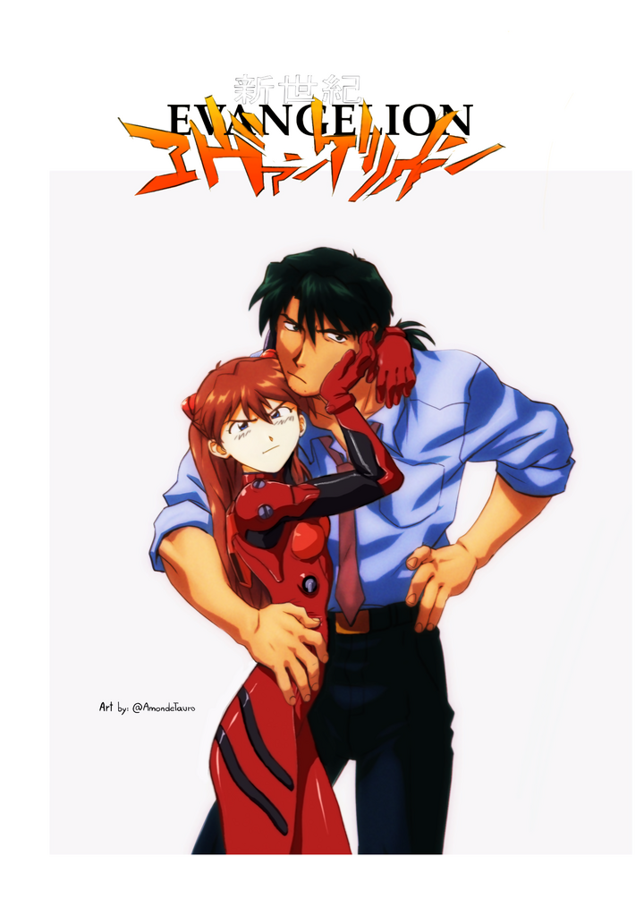 Asuka x Kaji porn comic picture 1