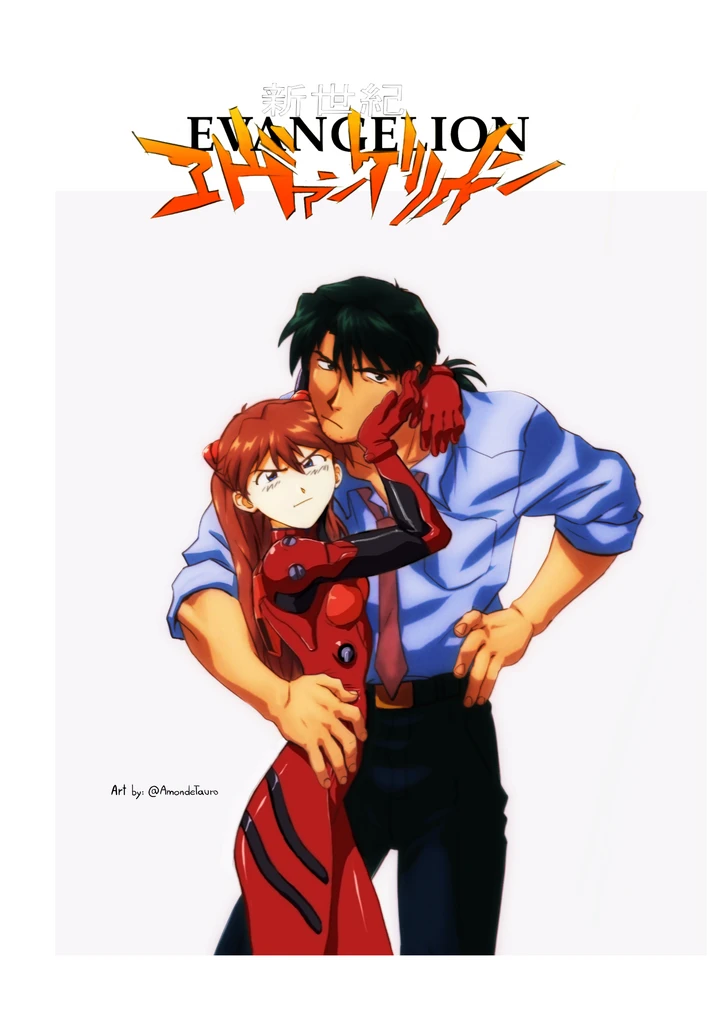 Asuka x Kaji porn comic picture 1