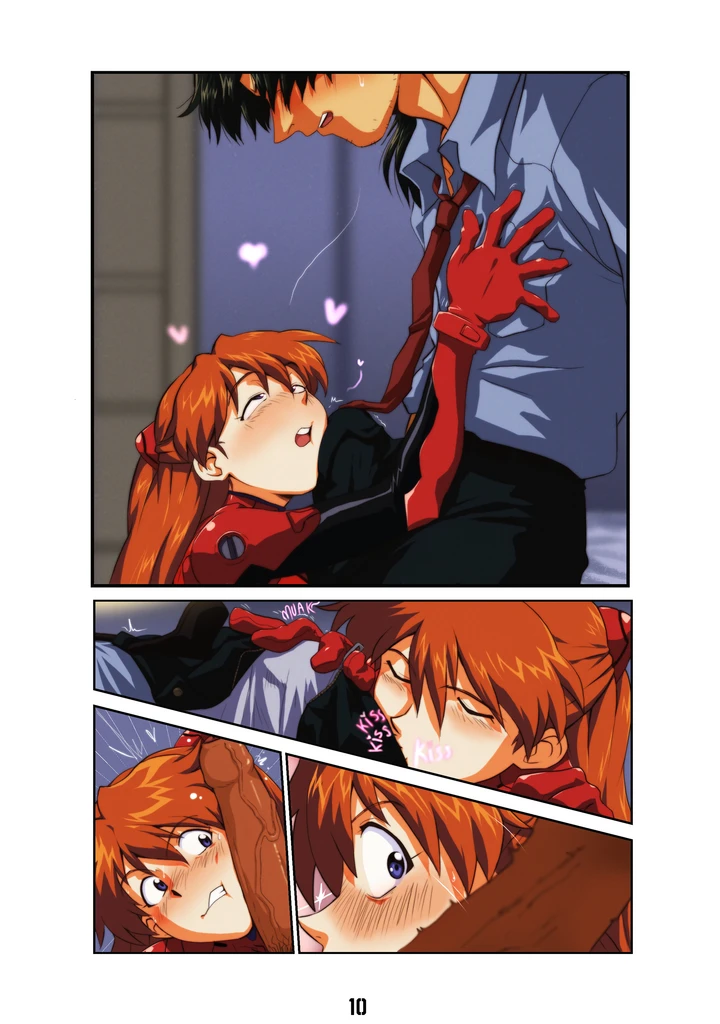 Asuka x Kaji porn comic picture 11