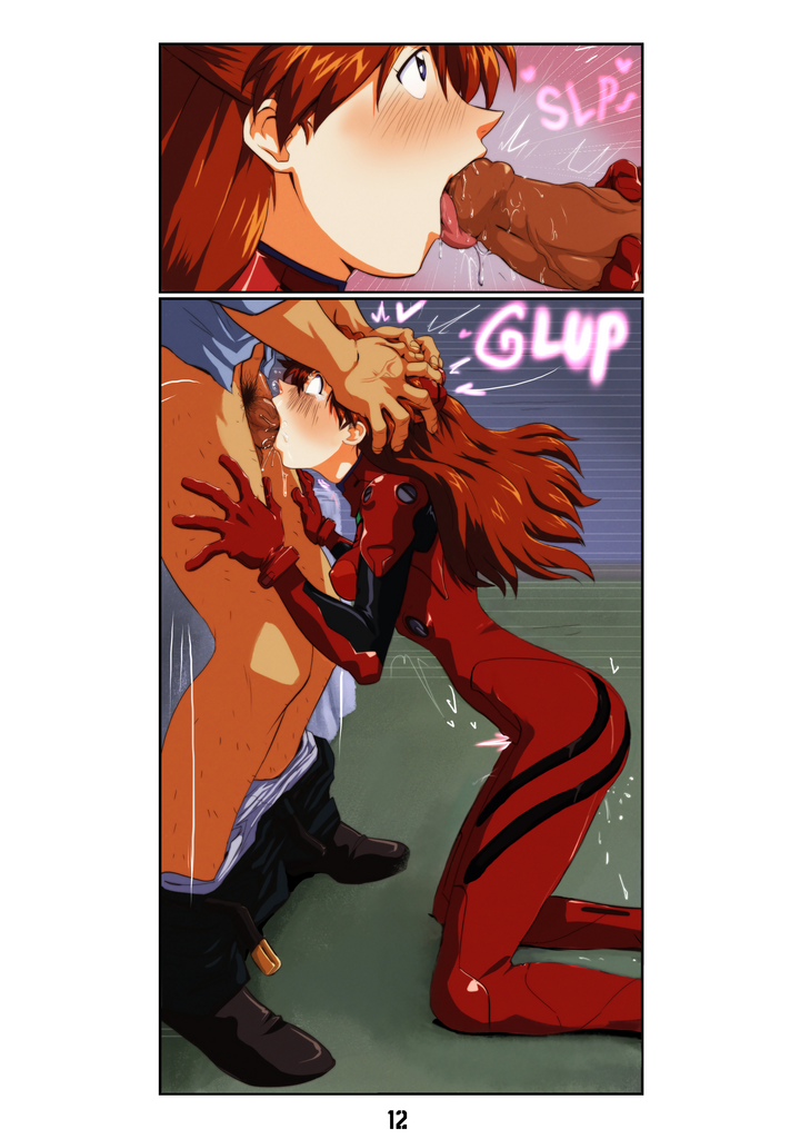 Asuka x Kaji porn comic picture 13
