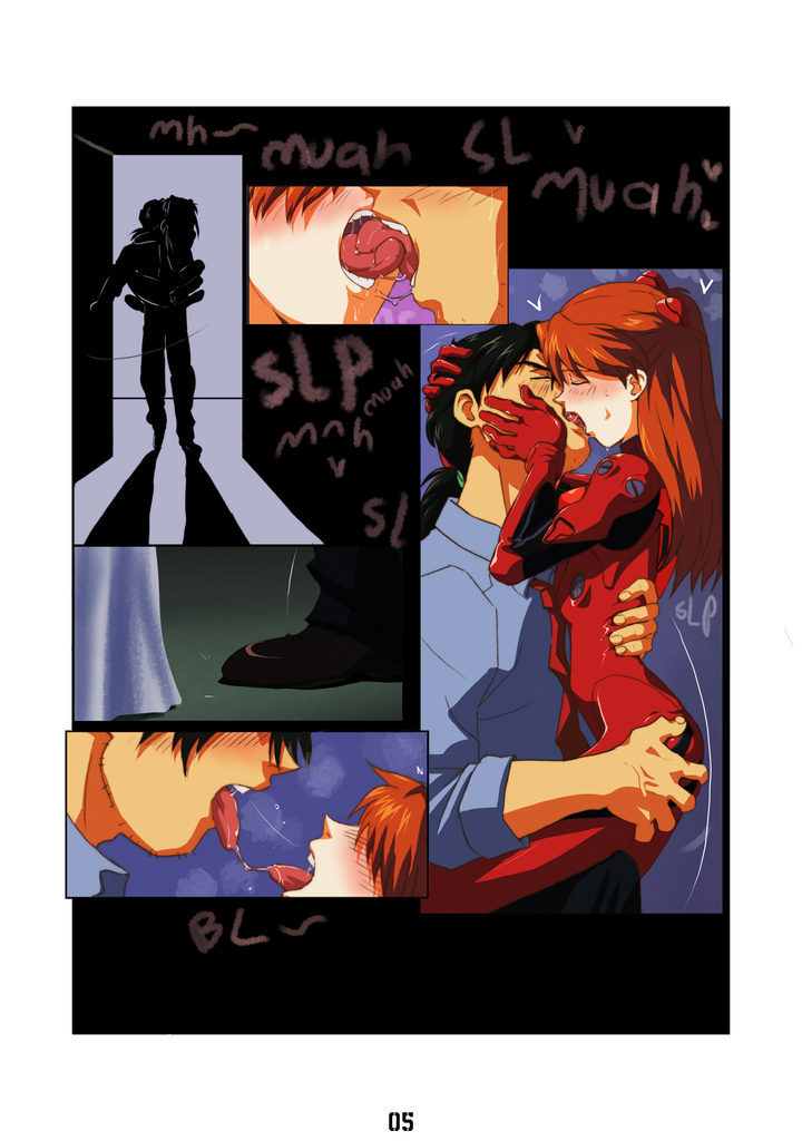 Asuka x Kaji porn comic picture 6