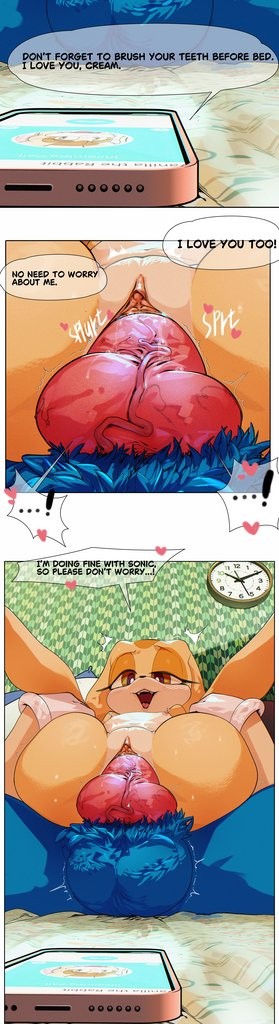 Cream the rabbit - Yellow Elephant porn comic picture 5