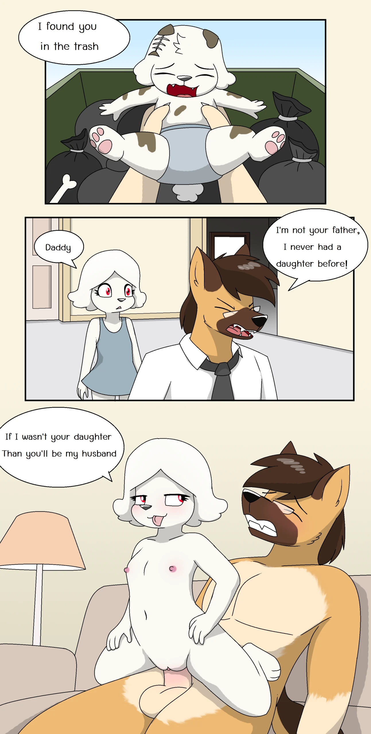 Daddy Become Husband porn comic picture 1
