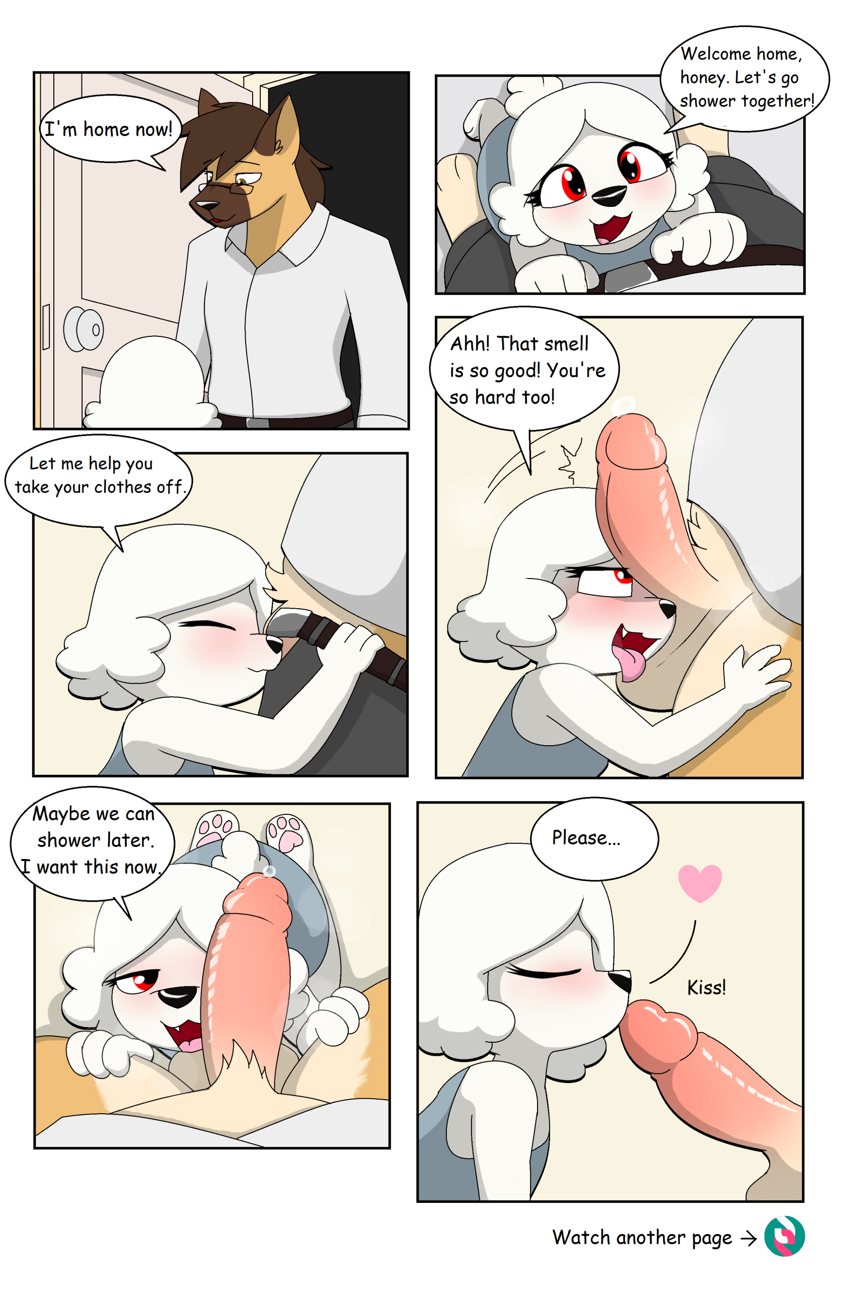 Daddy Become Husband porn comic picture 13