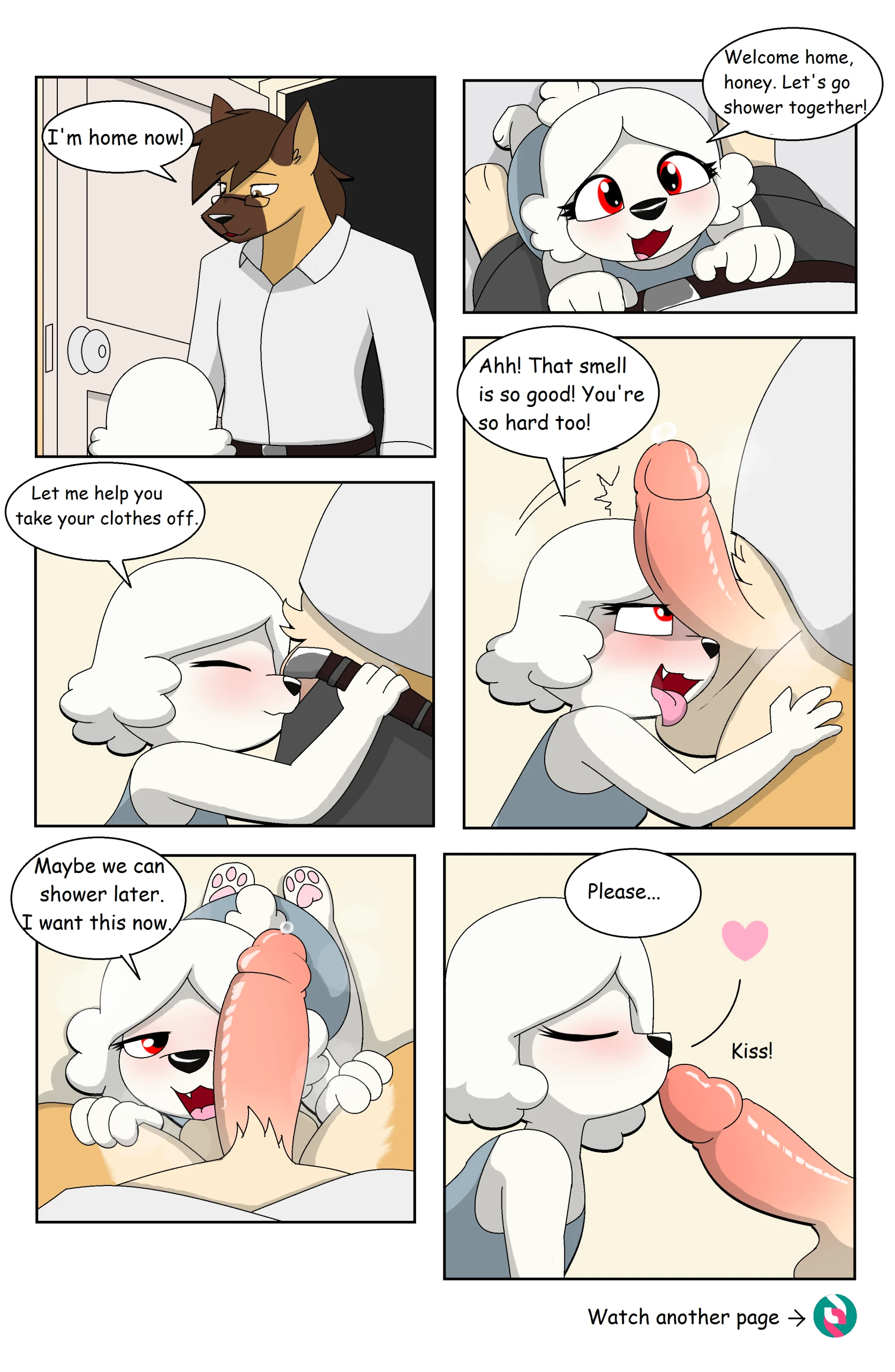 Daddy Become Husband porn comic picture 13