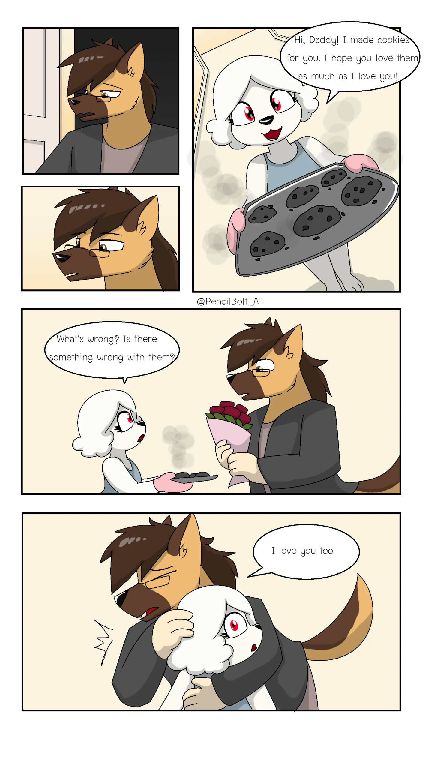 Daddy Become Husband porn comic picture 9