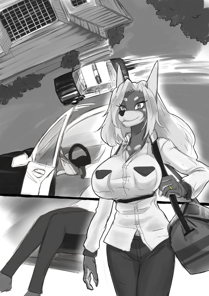 Dobermom 2 porn comic picture 20