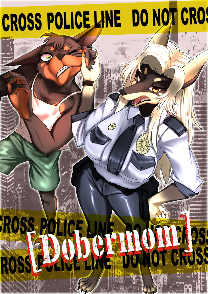 Dobermom porn comic picture 1