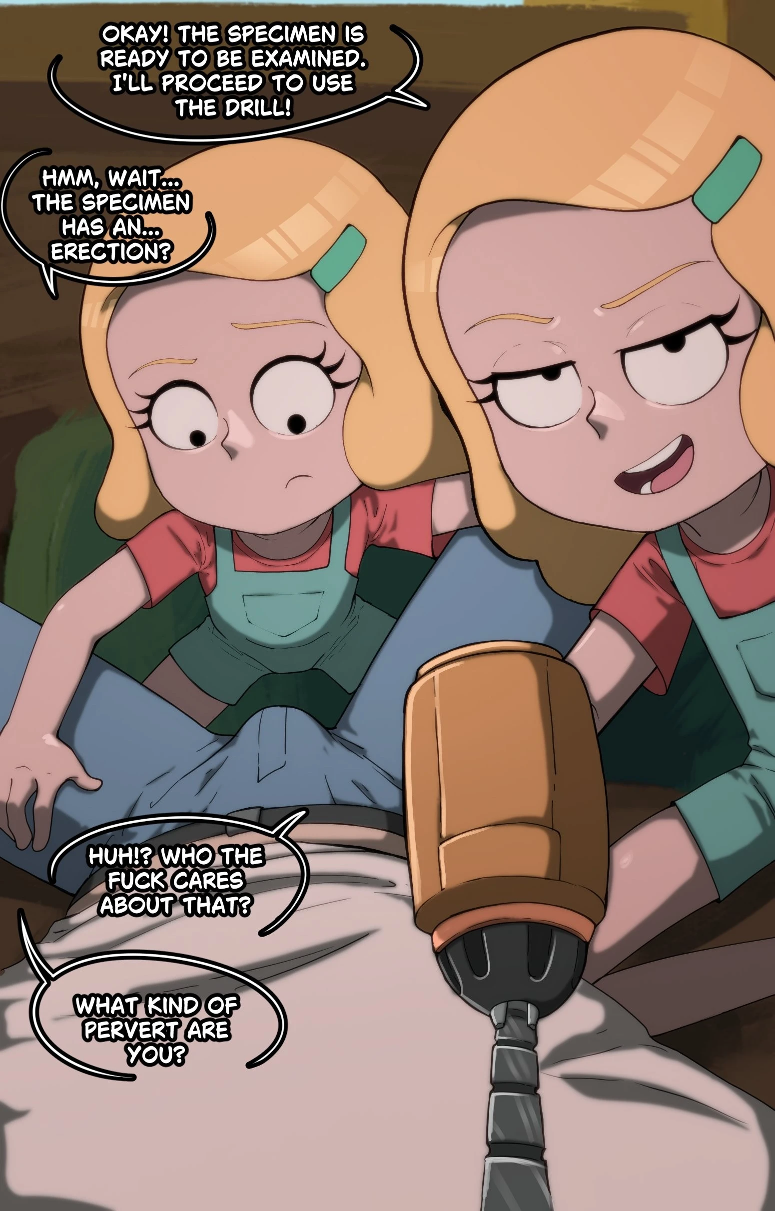 Double Beth porn comic picture 8