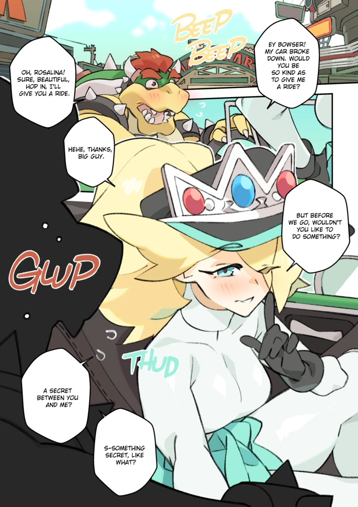 Drift into Rosalina's Galaxy porn comic picture 4