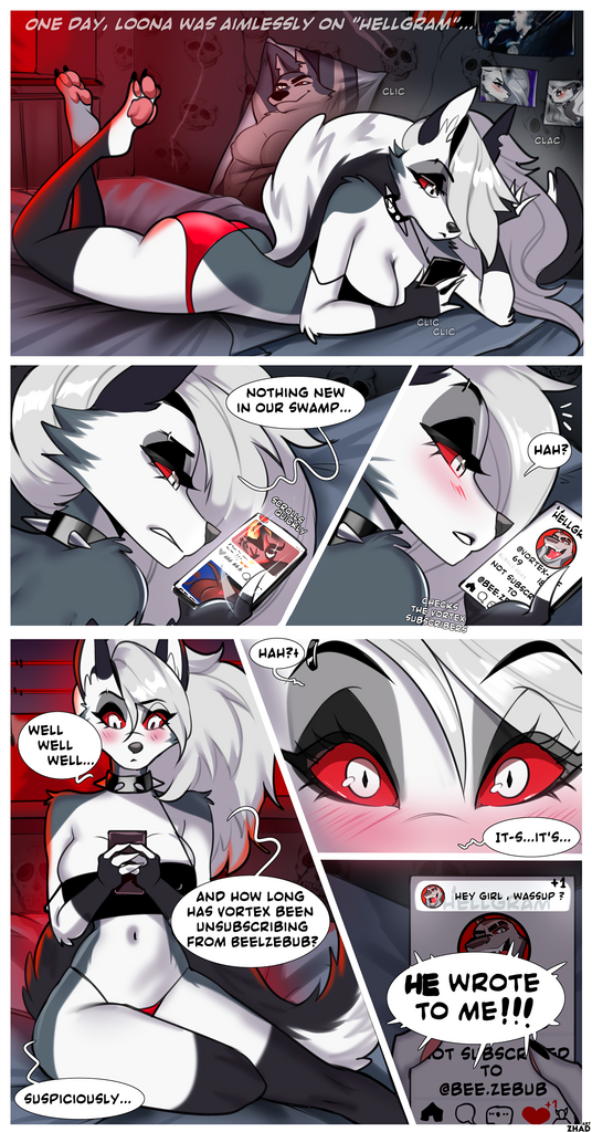 Fan Comic With Loona porn comic picture 1
