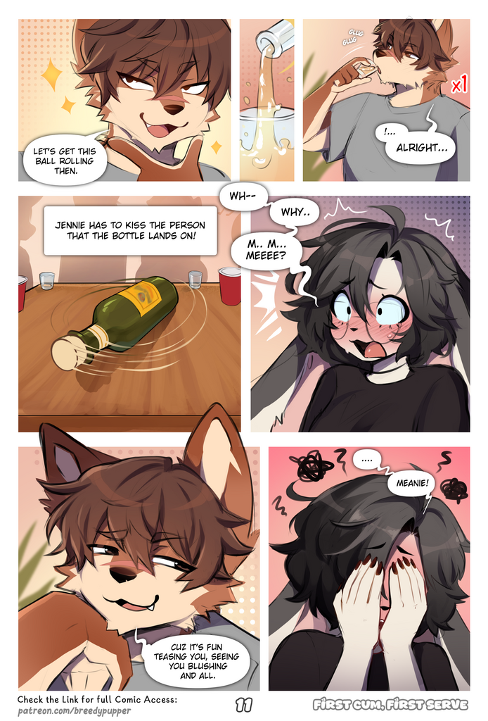 First Cum, First Serve! porn comic picture 12