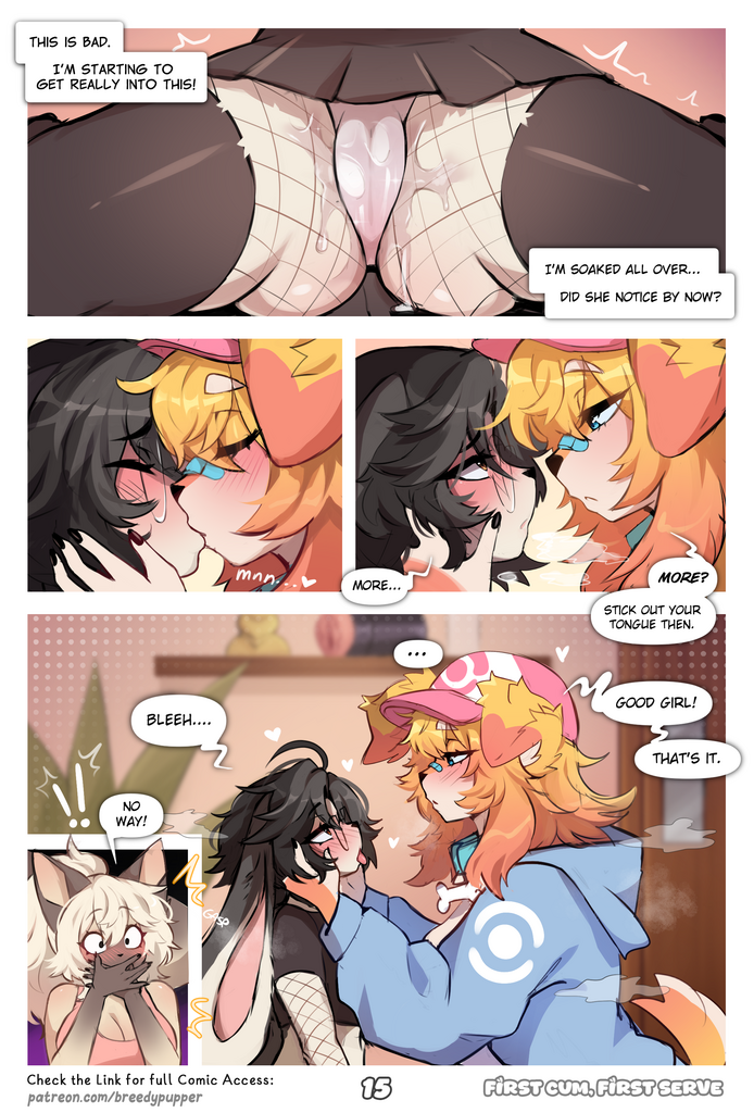 First Cum, First Serve! porn comic picture 16