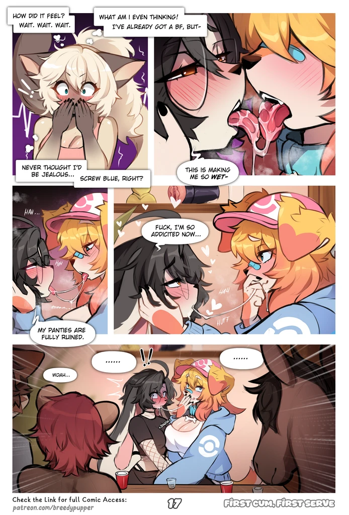 First Cum, First Serve! porn comic picture 18