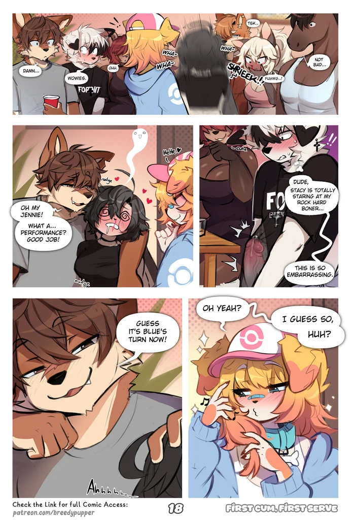 First Cum, First Serve! porn comic picture 19