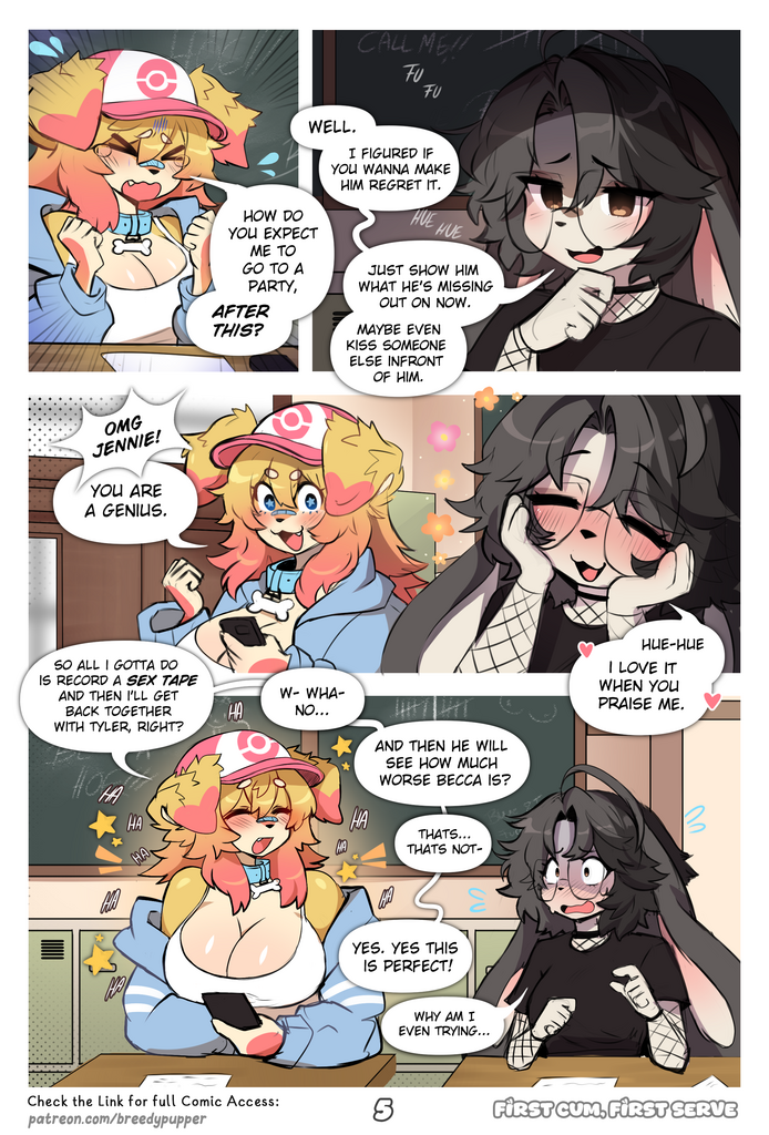 First Cum, First Serve! porn comic picture 6