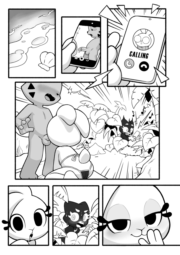 Fun at the "Secret" Beach porn comic picture 10
