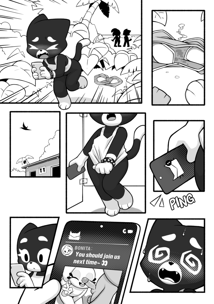 Fun at the "Secret" Beach porn comic picture 11