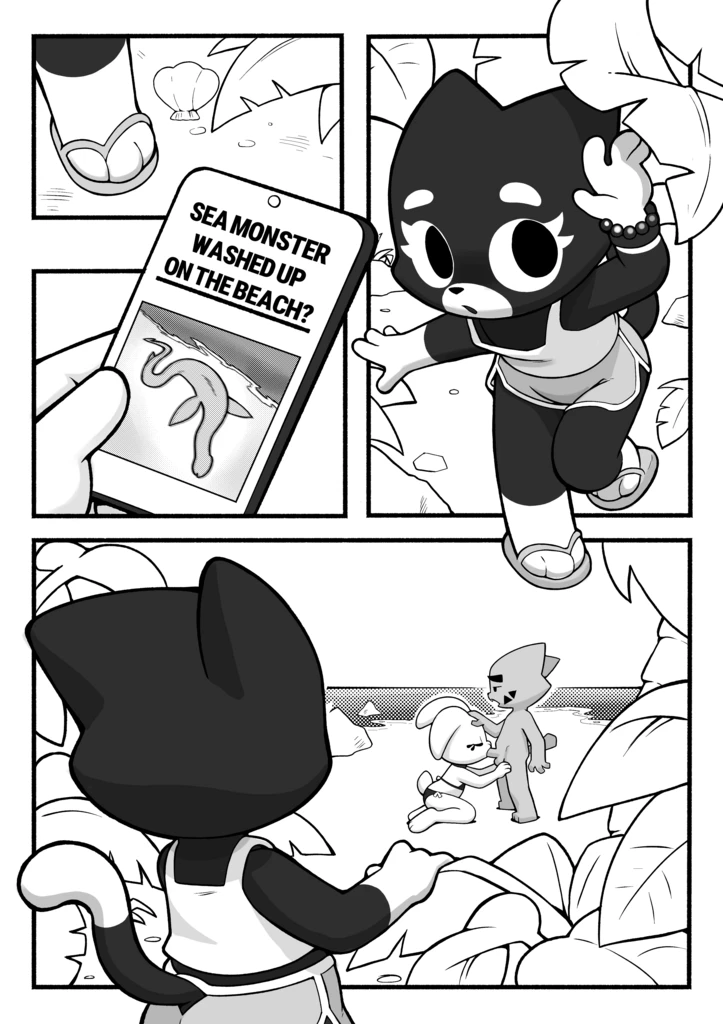 Fun at the "Secret" Beach porn comic picture 4
