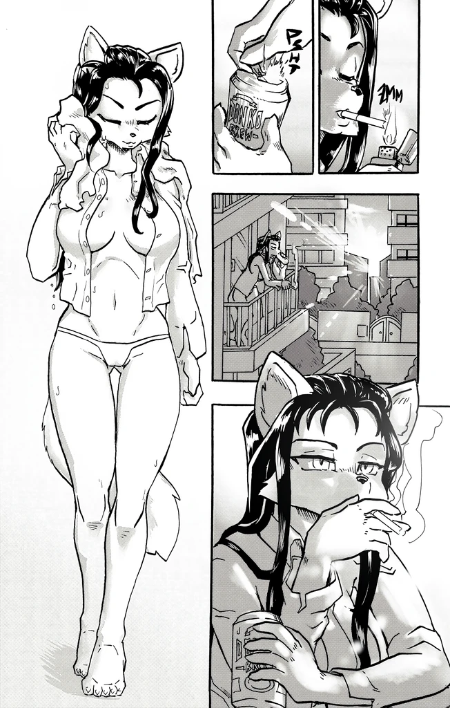 Furry Fight Chronicles 21 - 30 porn comic picture 124