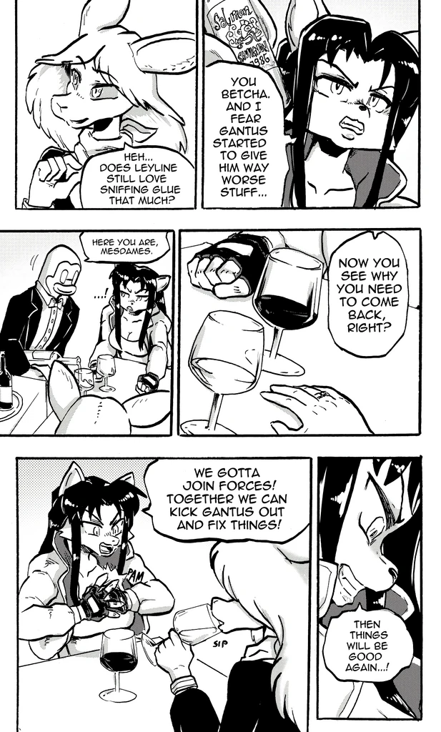 Furry Fight Chronicles 21 - 30 porn comic picture 147