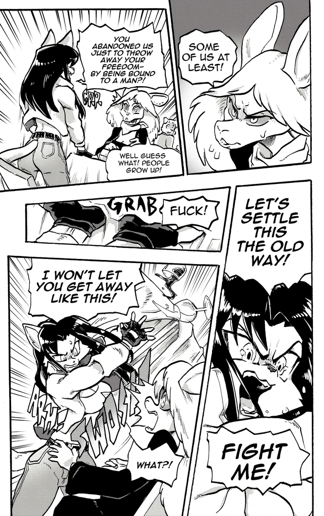 Furry Fight Chronicles 21 - 30 porn comic picture 151