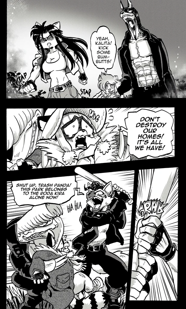 Furry Fight Chronicles 21 - 30 porn comic picture 164