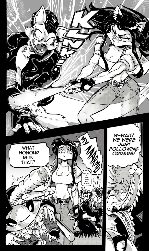 Furry Fight Chronicles 21 - 30 porn comic picture 166
