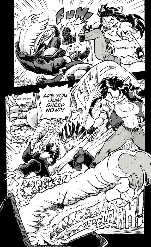 Furry Fight Chronicles 21 - 30 porn comic picture 167