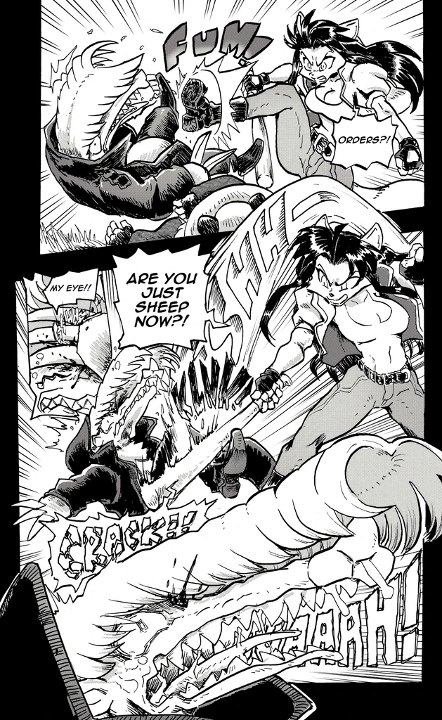 Furry Fight Chronicles 21 - 30 porn comic picture 167