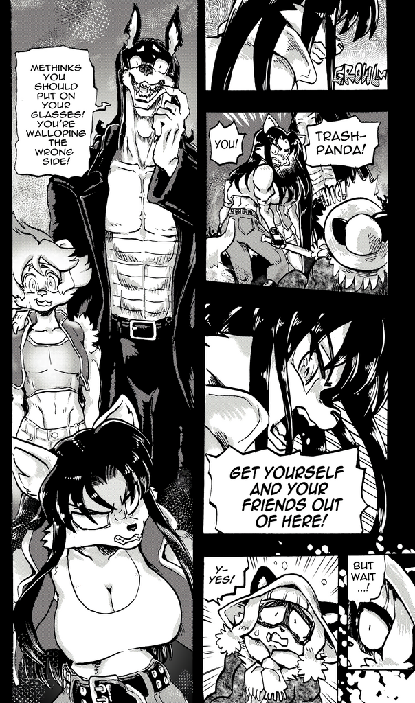 Furry Fight Chronicles 21 - 30 porn comic picture 168