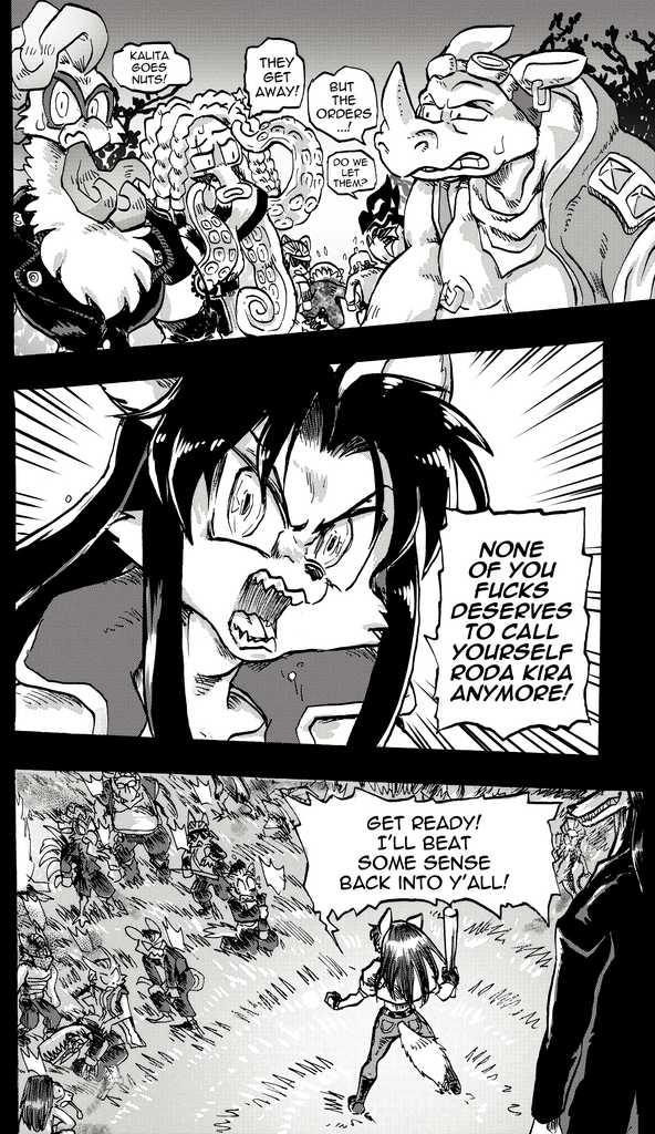 Furry Fight Chronicles 21 - 30 porn comic picture 170