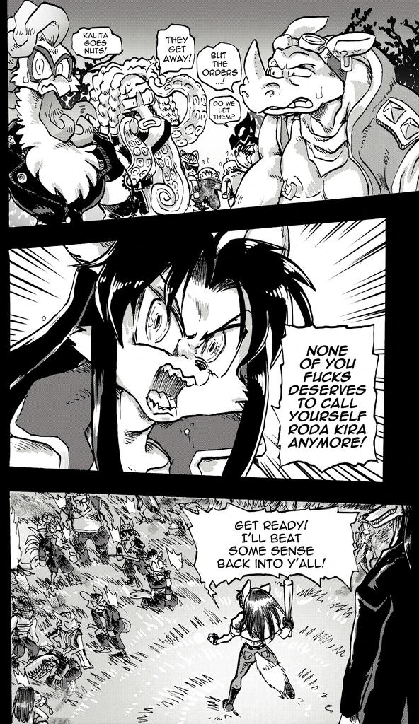 Furry Fight Chronicles 21 - 30 porn comic picture 170