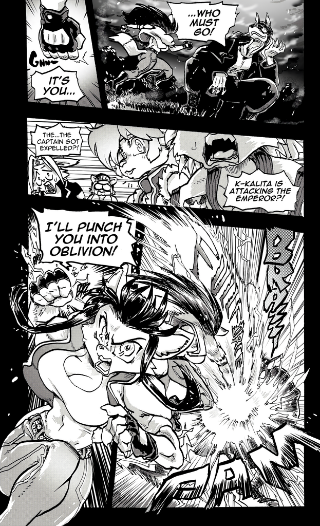 Furry Fight Chronicles 21 - 30 porn comic picture 176