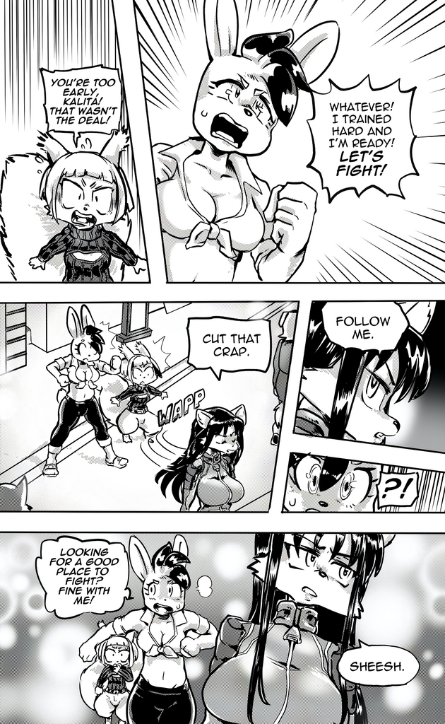 Furry Fight Chronicles 21 - 30 porn comic picture 190
