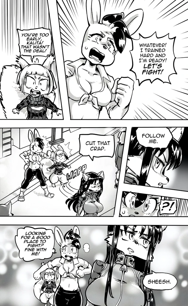 Furry Fight Chronicles 21 - 30 porn comic picture 190