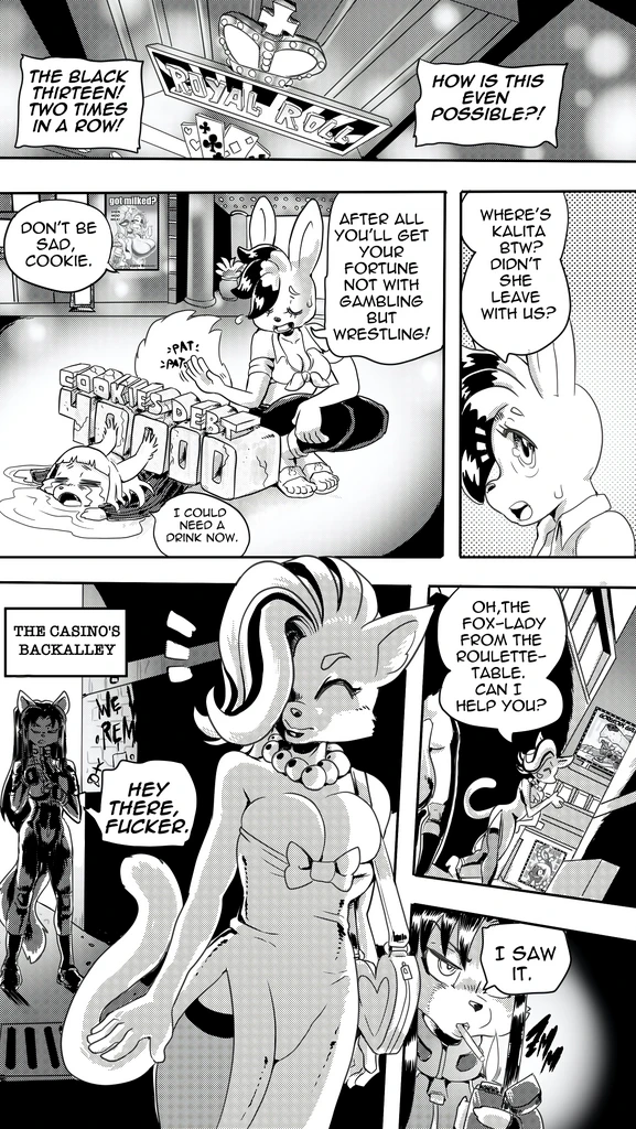 Furry Fight Chronicles 21 - 30 porn comic picture 202
