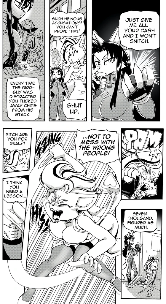 Furry Fight Chronicles 21 - 30 porn comic picture 203