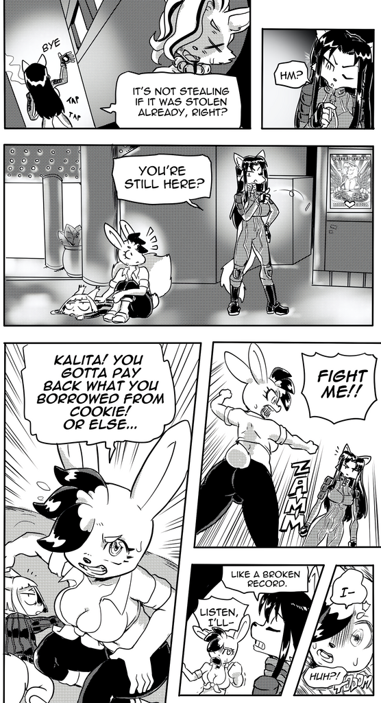 Furry Fight Chronicles 21 - 30 porn comic picture 204