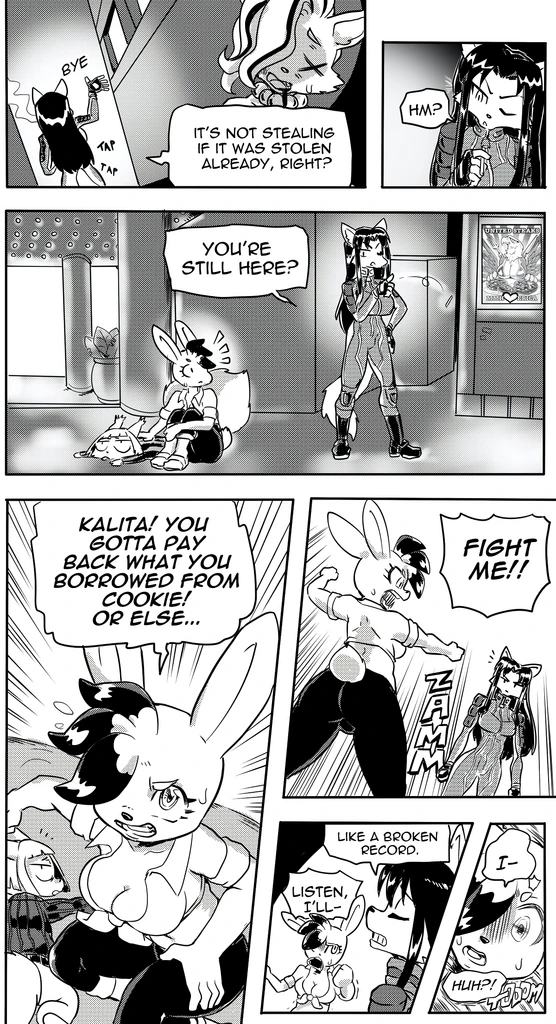 Furry Fight Chronicles 21 - 30 porn comic picture 204