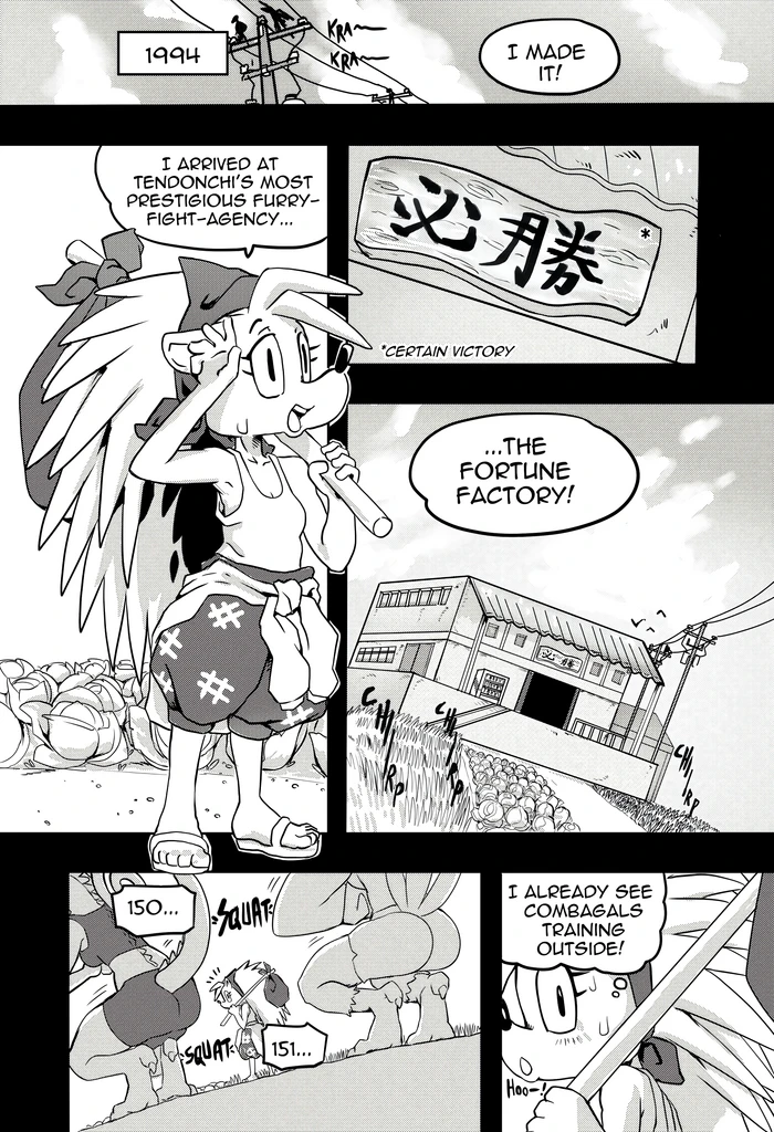 Furry Fight Chronicles 21 - 30 porn comic picture 218