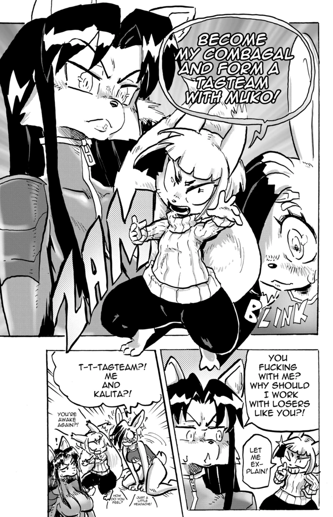 Furry Fight Chronicles 21 - 30 porn comic picture 57
