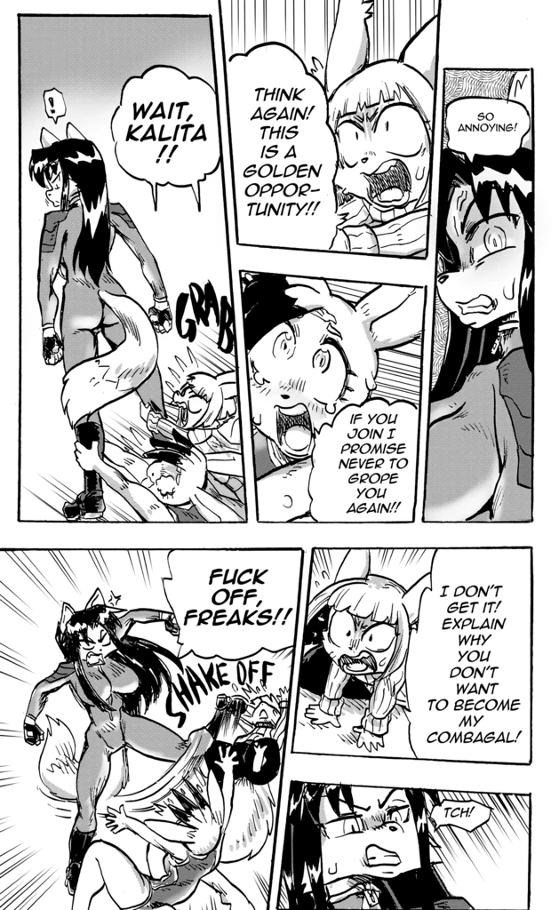 Furry Fight Chronicles 21 - 30 porn comic picture 63