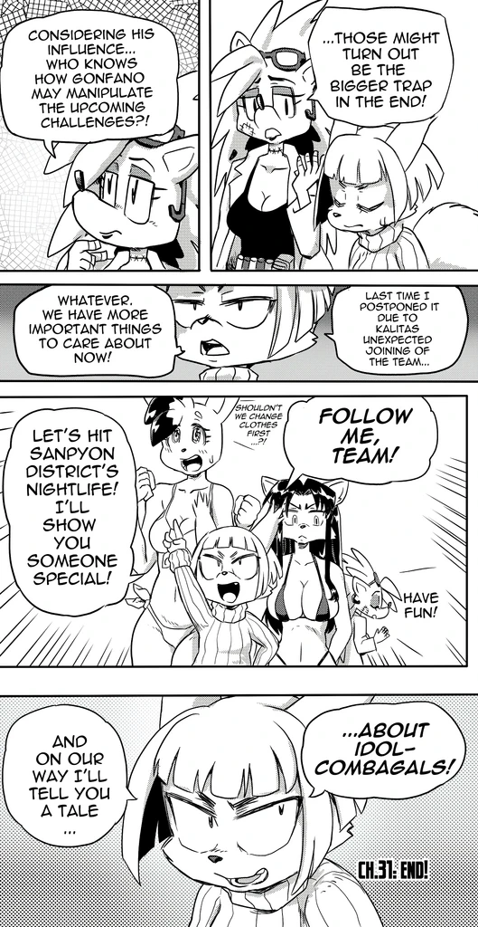 Furry Fight Chronicles 31 - 40 porn comic picture 28