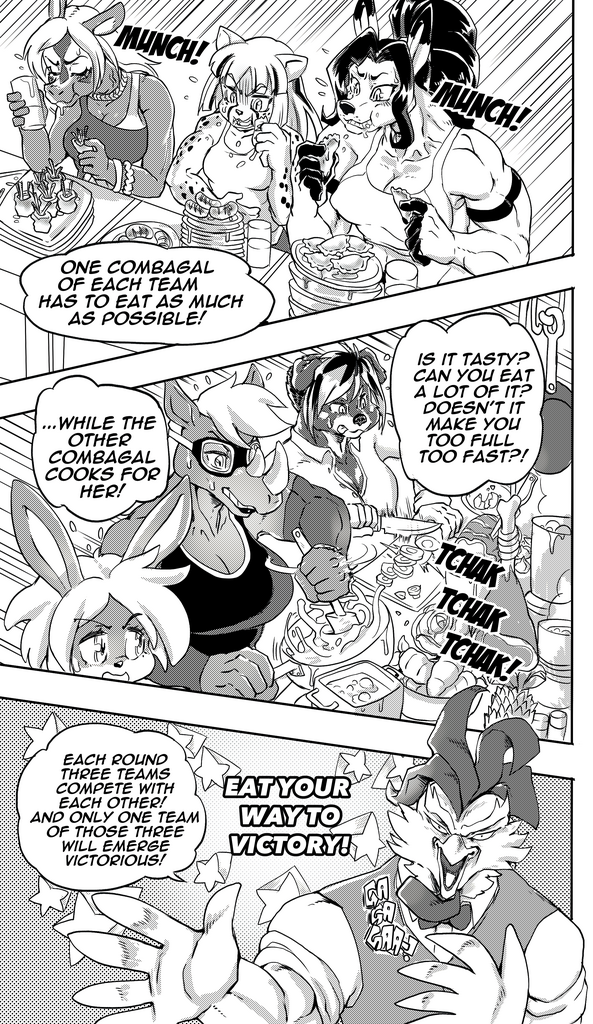 Furry Fight Chronicles 31 - 40 porn comic picture 4