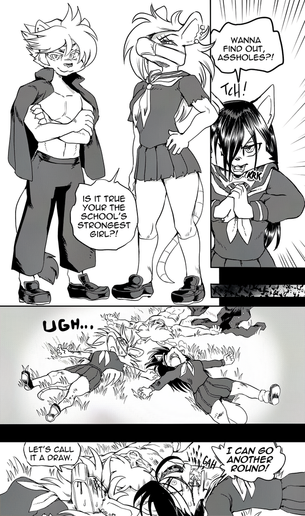 Furry Fight Chronicles 31 - 40 porn comic picture 68