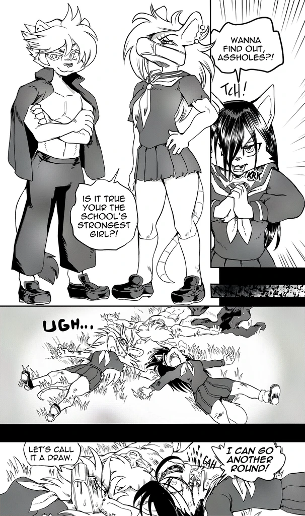 Furry Fight Chronicles 31 - 40 porn comic picture 68