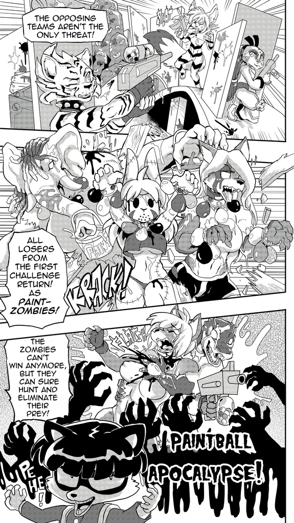 Furry Fight Chronicles 31 - 40 porn comic picture 8
